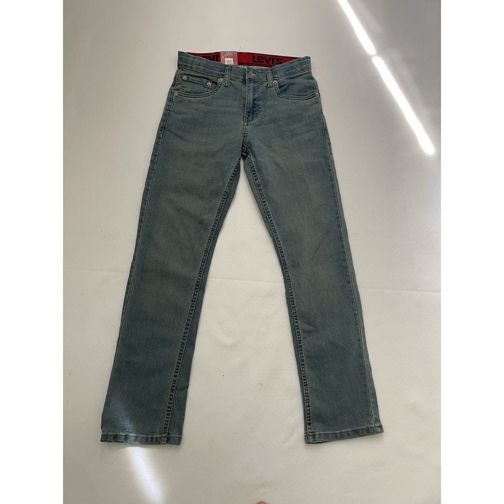 Levi's 511  Youth Slim Stretch Jeans Blue Size 12 Adjustable Waist